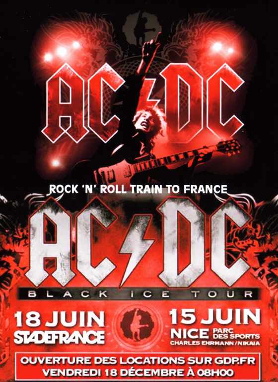 AC/DC エイシー・ディーシー/France 2010