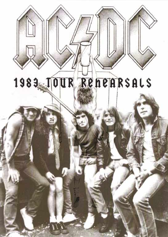 AC/DC エイシー・ディーシー/California,USA 1983