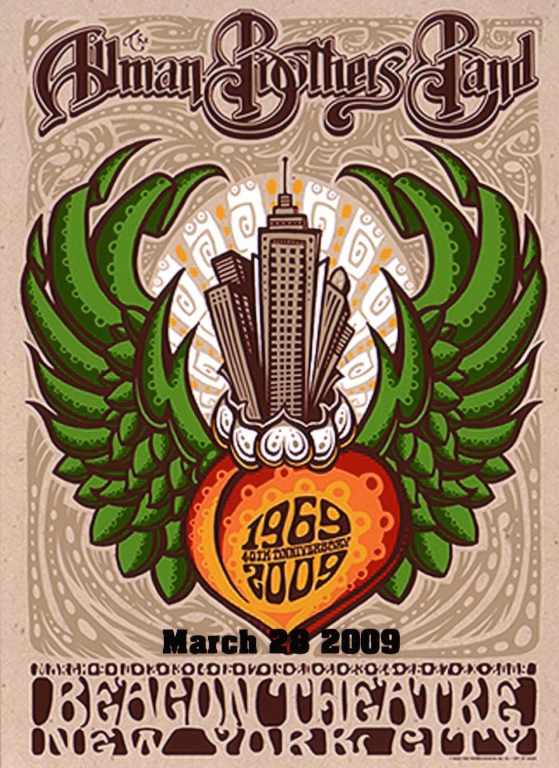 Allman Brothers Band オールマン・ブラザーズ・バンド/Ny,USA 3.28.2009