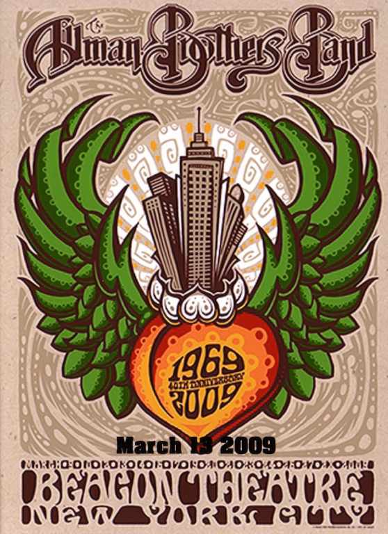Allman Brothers Band オールマン・ブラザーズ・バンド/Ny,USA 3.13.2009