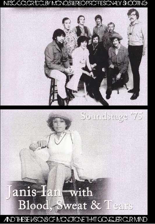 Janis Ian Blood,Sweat & Tears ジャニス・イアン/TV Progrum 1975
