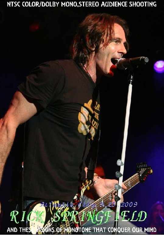 Rick Springfield リック・スプリングフィールド/New Jersey,USA 2009
