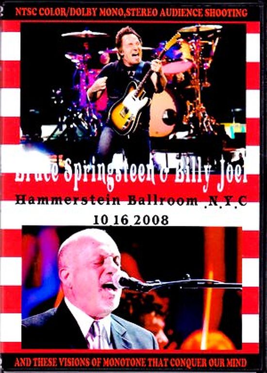 Billy Joel,Bruce Springsteen ビリー・ジョエル ブルース・スプリングスティーン/New York,2008