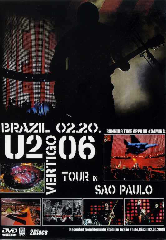 U2/Live From Sao Paulo Brazil 2006 Vertigo Tour
