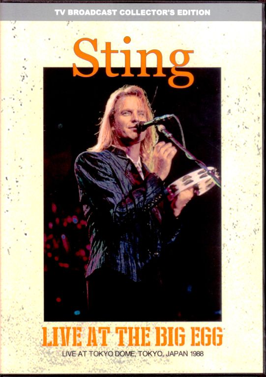 Sting スティング/Tokyo,Japan 1988