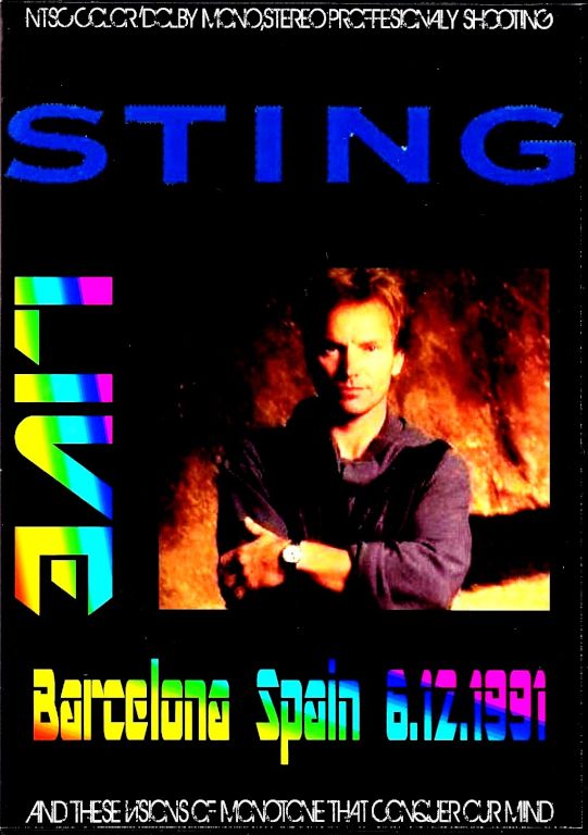 Sting スティング/Spain 1991