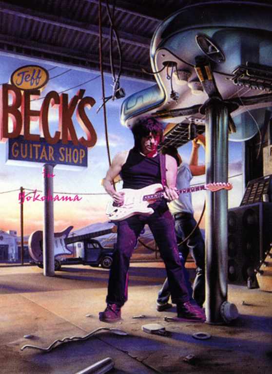 Jeff Beck ジェフ・ベック/Kanagawa,Japan 1989