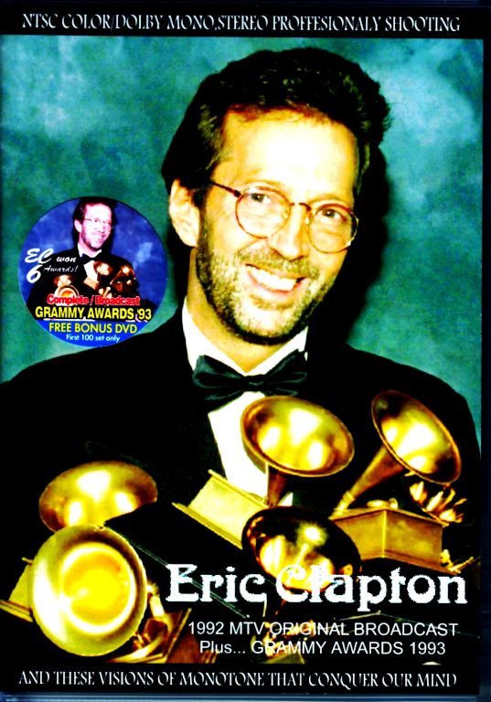 Eric Clapton エリック・クラプトン/UK 1992 Original Broadcast Version