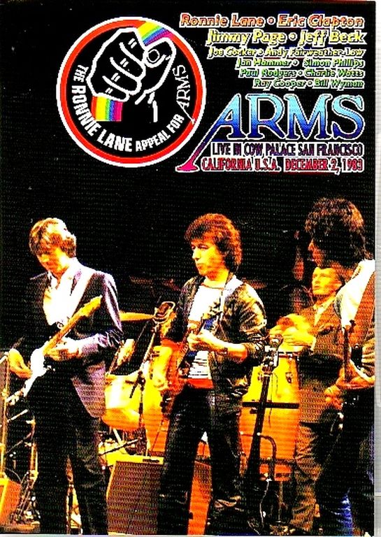 Eric Clapton Ronnie Lane Jimmy Page Jeff Beck エリック・クラプトン ジェフ・ベック/Ca 1983