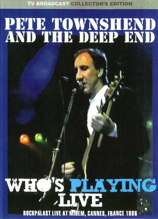 Pete Townshend ピート・タウンゼント/France 1986