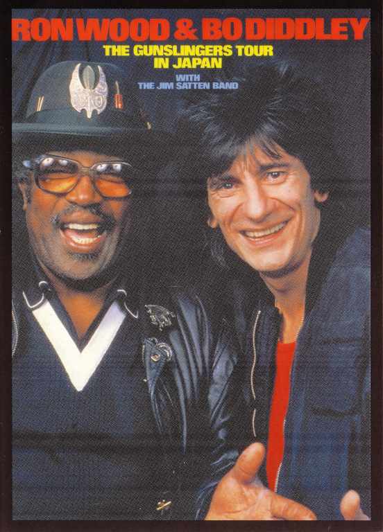 Ron Wood,Bo Diddley ロン・ウッド,ボ・ディドリー/Tokyo,Japan 1988
