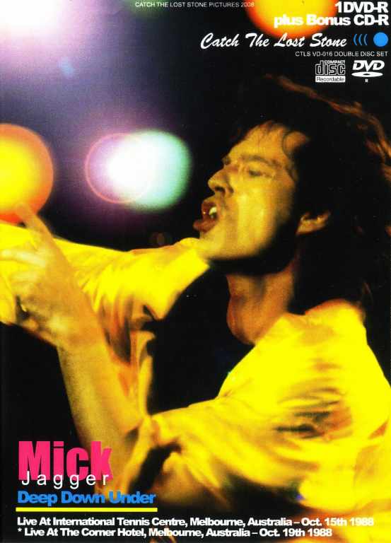 Mick Jagger ミック・ジャガー/Australia 1988