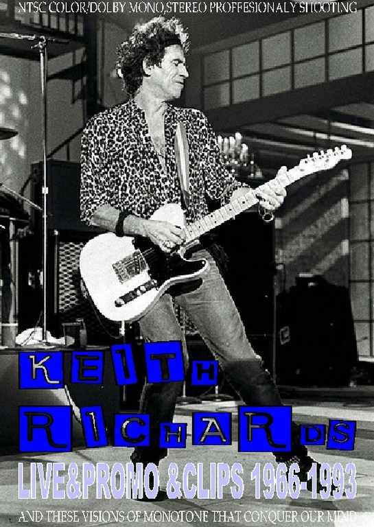 Keith Richards キース・リチャード/Live & Promo 1966-1993