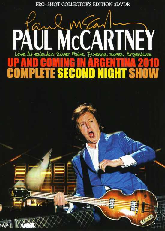 Paul McCartney ポール・マッカートニー/Argentina 2010