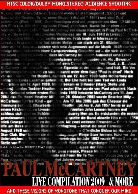 Paul McCartney ポール・マッカートニー/Live Compilation 2009 & more