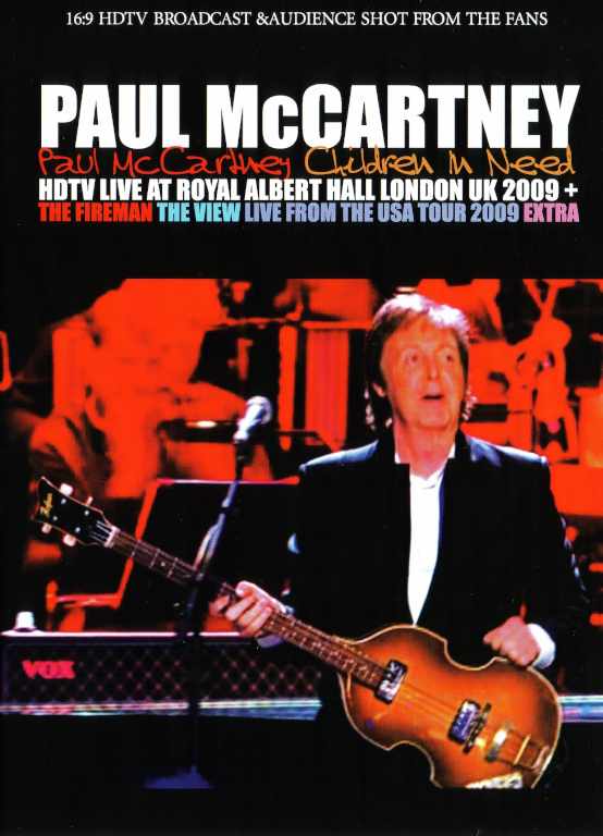 Paul McCartney/London,UK & USA Tour 2009 Extra