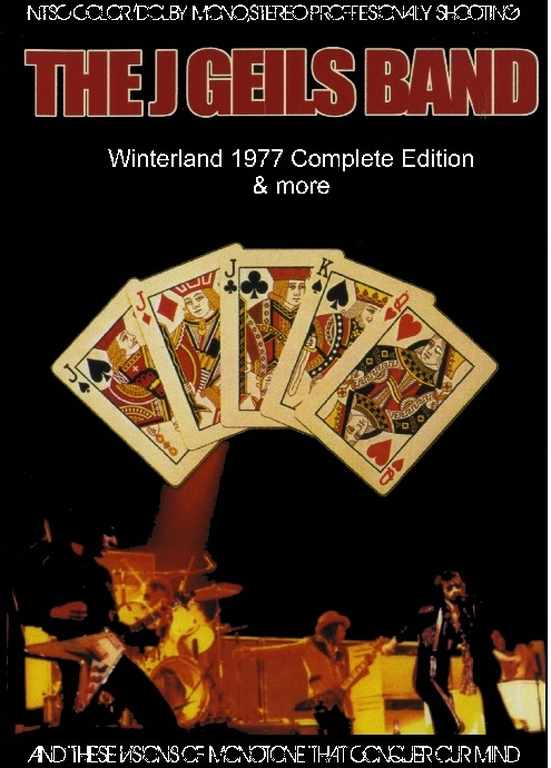 J Geils Band J・ガイルズ・バンド/California,USA 1977 & more