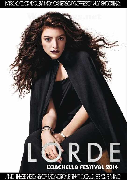 Lorde ロード/California,USA 2014