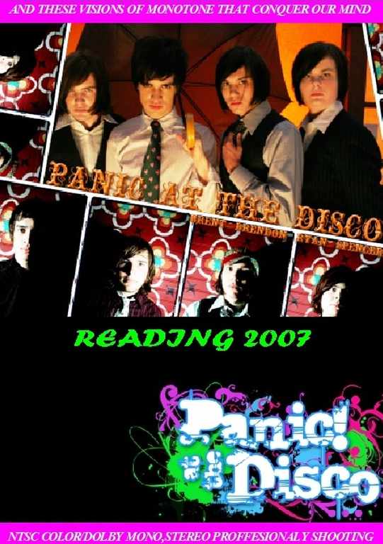 Panic! At The Disco パニック! アット・ザ・ディスコ/Reading 2007