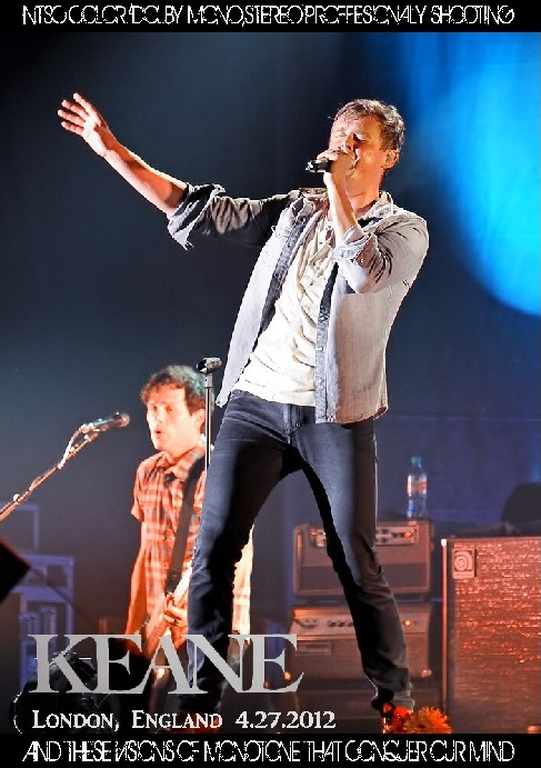 Keane キーン/London,UK 2012