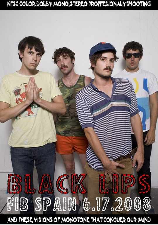 Black Lips ブラック・リップス/Spain 2008