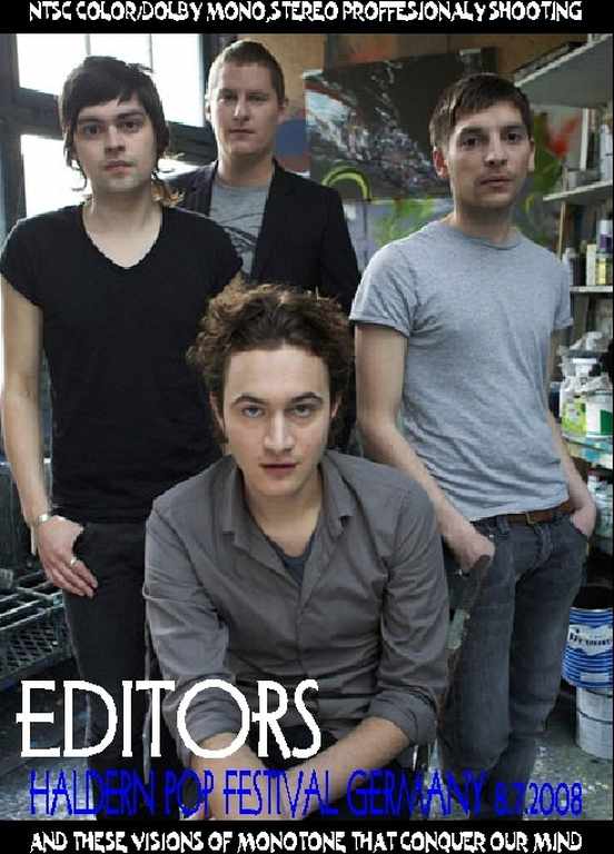 Editors エディターズ/Germany 2008