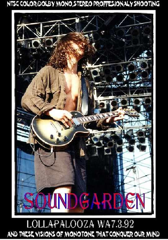Soundgarden サウンドガーデン/Washington,USA 1992