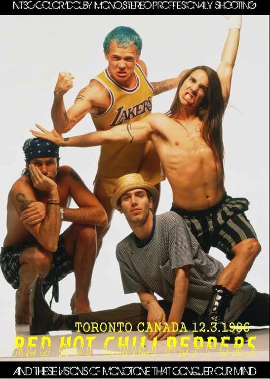 Red Hot Chili Peppers レッド・ホット・チリ・ペッパーズ/Canada 1986