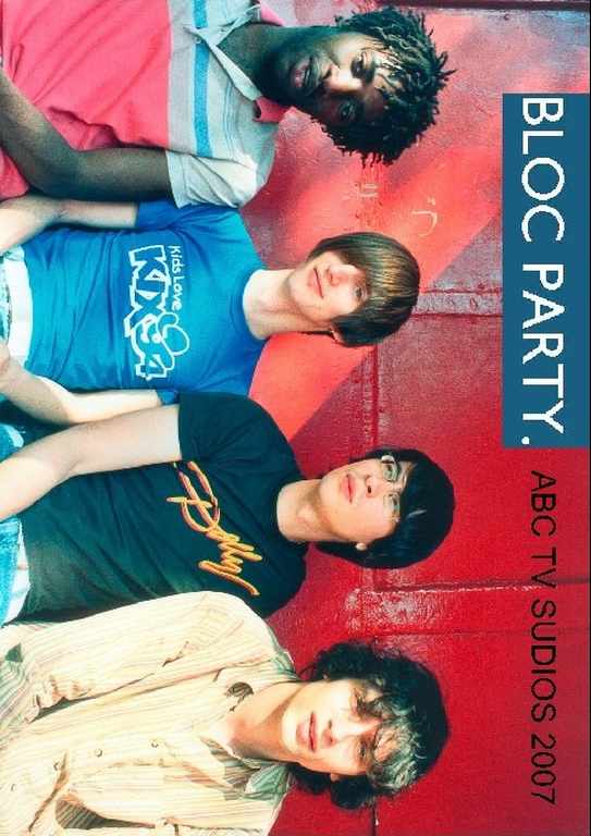 Bloc Party ブロック・パーティー/Australia TV Studio 2007