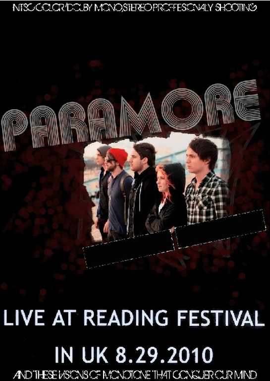Paramore パラモア/Reading Festival,UK 2010