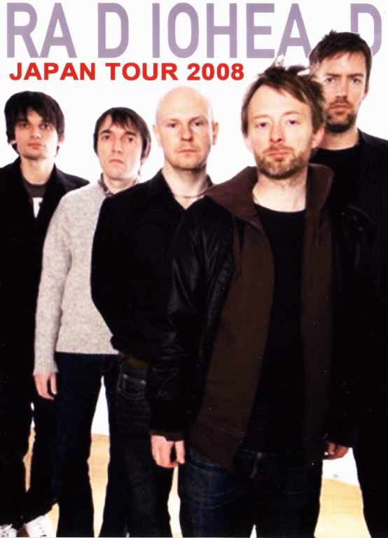 Radiohead レディオヘッド/Saitama,Japan 2008