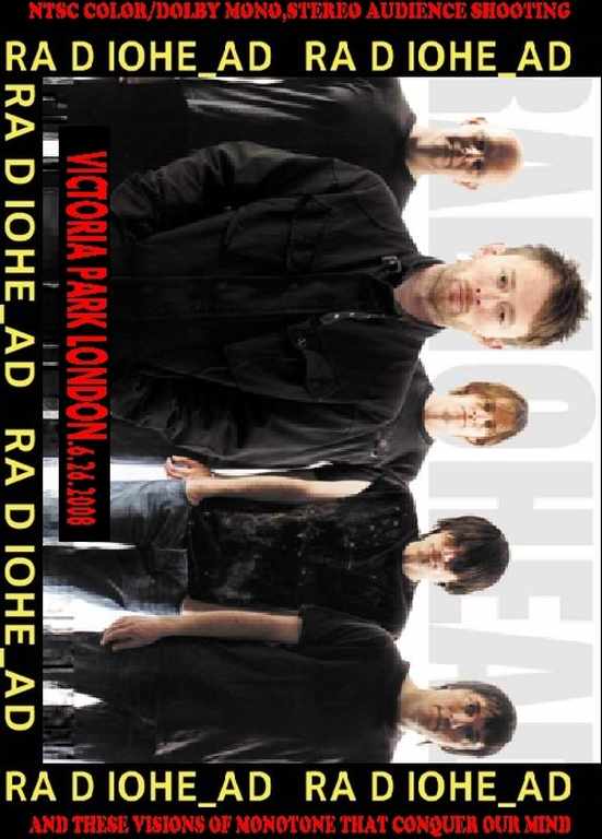Radiohead レディオヘッド/Victoria Park,London,UK 2008