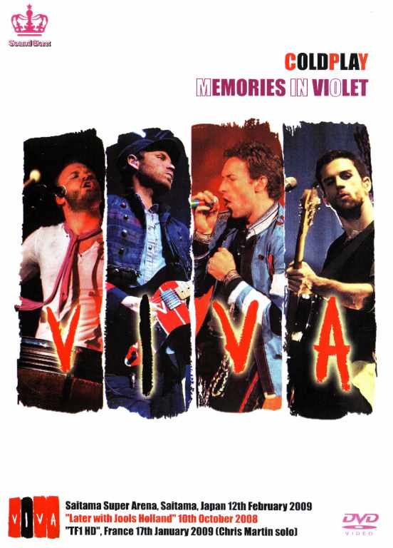 Coldplay コールドプレイ/Saitama,Japan & France 2009