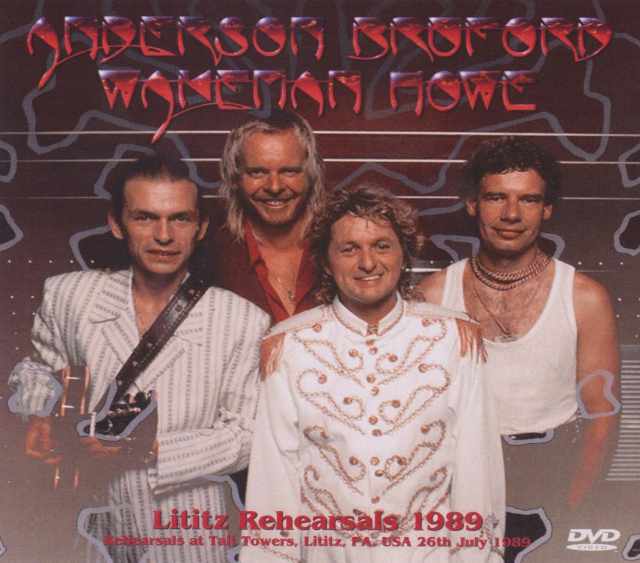 ABWH Anderso Bruford Wakeman Howe Yes イエス/Pennsylvania,USA 1989