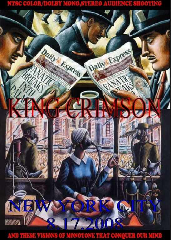 King Crimson キング・クリムゾン/New York,USA 2008
