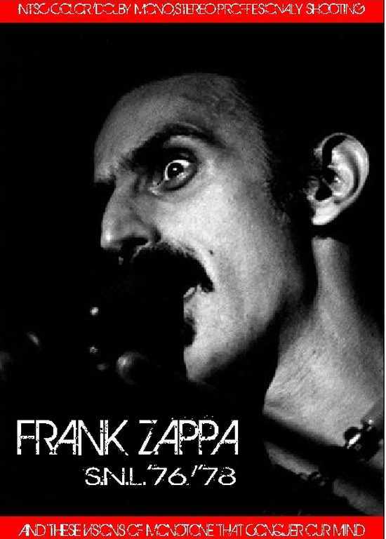 Frank Zappa フランク・ザッパ/Saturday Night Live 1976 & 1978