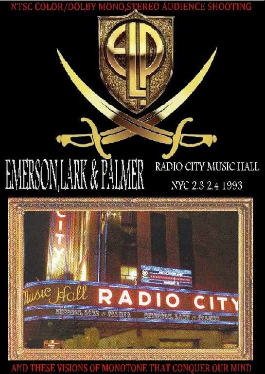 Emerson,Lake & Palmer EL & P/New York,USA 1993