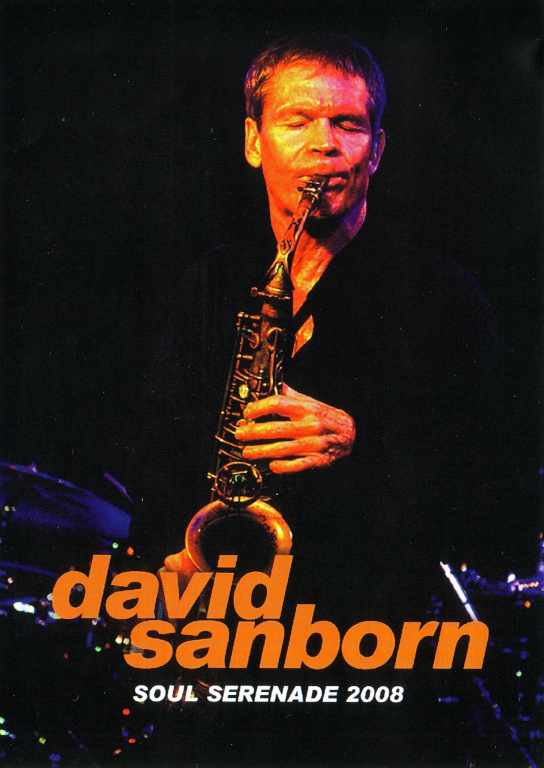 David Sanborn デヴィッド・サンボーン/Germany 2008