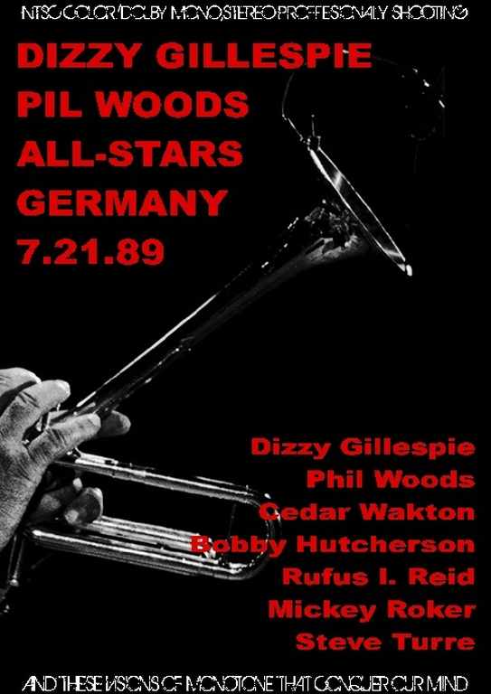 Dizzy Gillespie ディージー・ガレスピー/Germany 1989