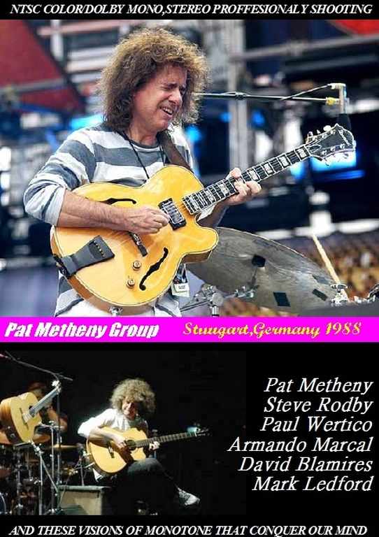 Pat Metheny Group パット・メセニー/Sttugart,Germany 1988