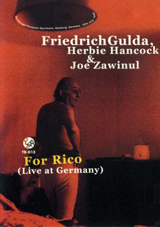 Friedrich Gulda,Herbie Hancock,Zawinul ハービー・ハンコック/Germany 1989