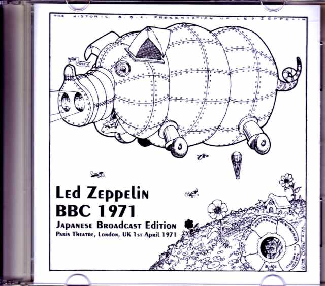 Led Zeppelin レッド・ツェッペリン/London,UK 1971 Japan Broadcast Ver.