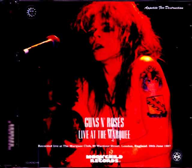 Guns N’ Roses ガンズ・アンド・ローゼス/London,UK 2.28.1987