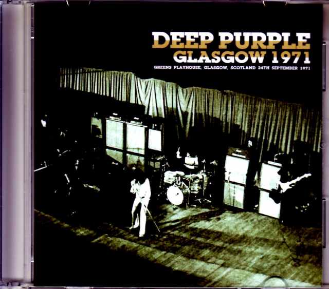 Deep Purple ディープ・パープル/Scotland,UK 1971