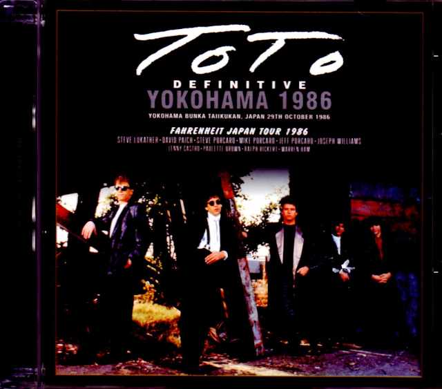 Toto トト/Kanagawa,Japan 1986 Upgrade
