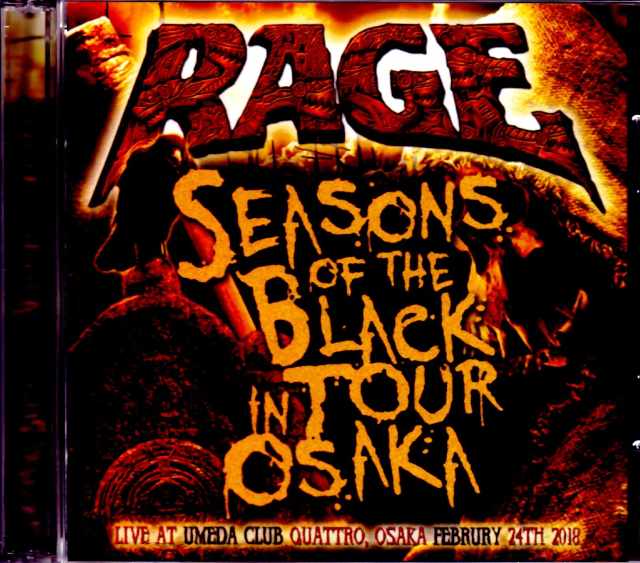 Rage レイジ/Osaka,Japan 2018