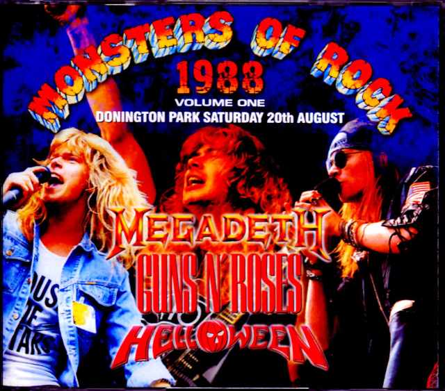 Various Artists Megadeth,Guns N’ Roses,Helloween メガデス ガンズ・アンド・ローゼス ハロウィン/England,UK 1988