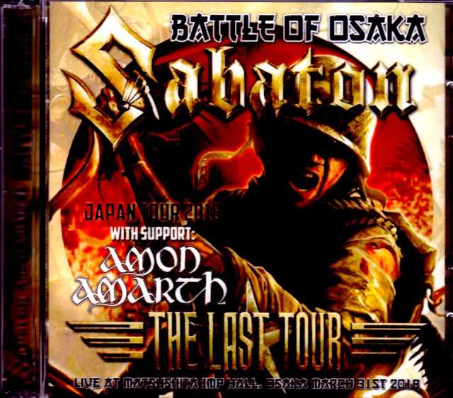 Sabaton,Amon Amarth サバトン アモン・アマース/Osaka,Japan 2018