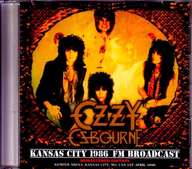 Ozzy Osbourne オジー・オズボーン/MO,USA 1986