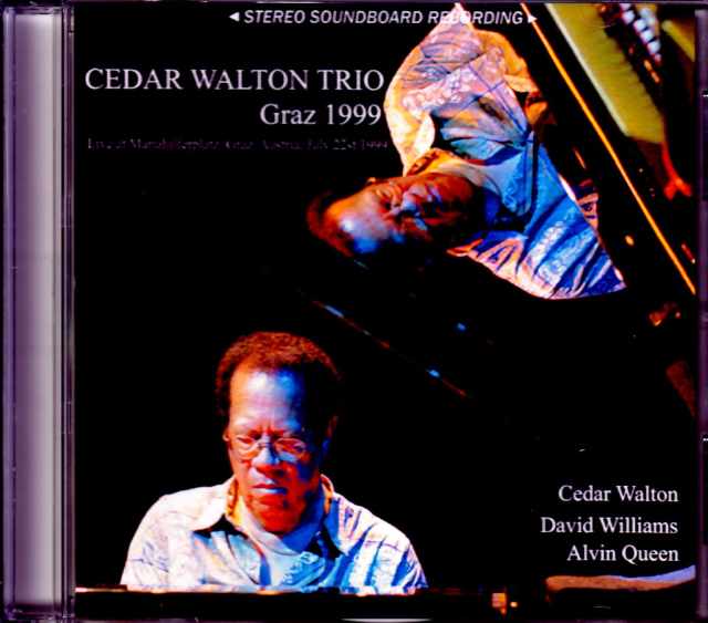 Cedar Walton Trio シダー・ウォルトン/Austria 1999